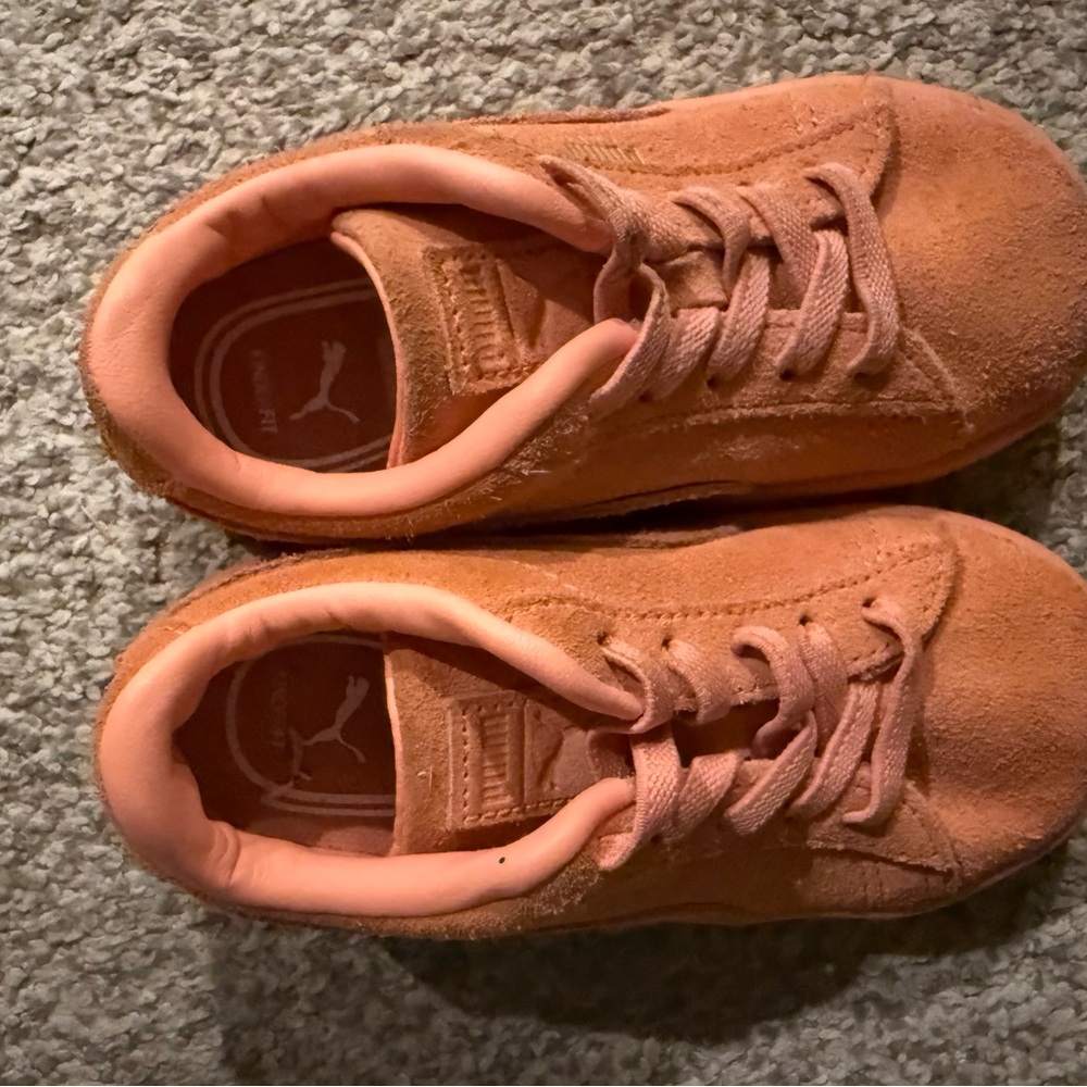 Puma Kids Sneakers - Coral Suede - Picture 6 of 13